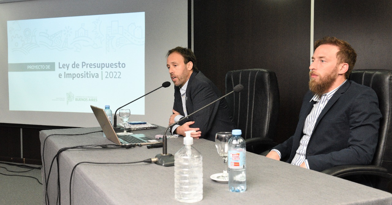 EL MINISTRO PABLO LÓPEZ PRESENTÓ EL PROYECTO DE LEY DE PRESUPUESTO E IMPOSITIVA 2022