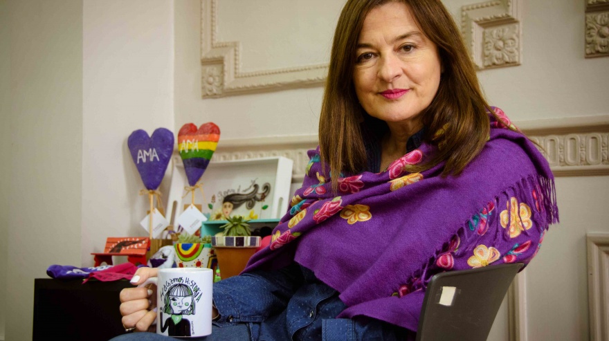 ESTELA DIAZ: "ERRADICAR LAS VIOLENCIAS DE GÉNERO REQUIERE DE POLÍTICAS PÚBLICAS Y DE MUCHO CAMBIO SOCIAL"