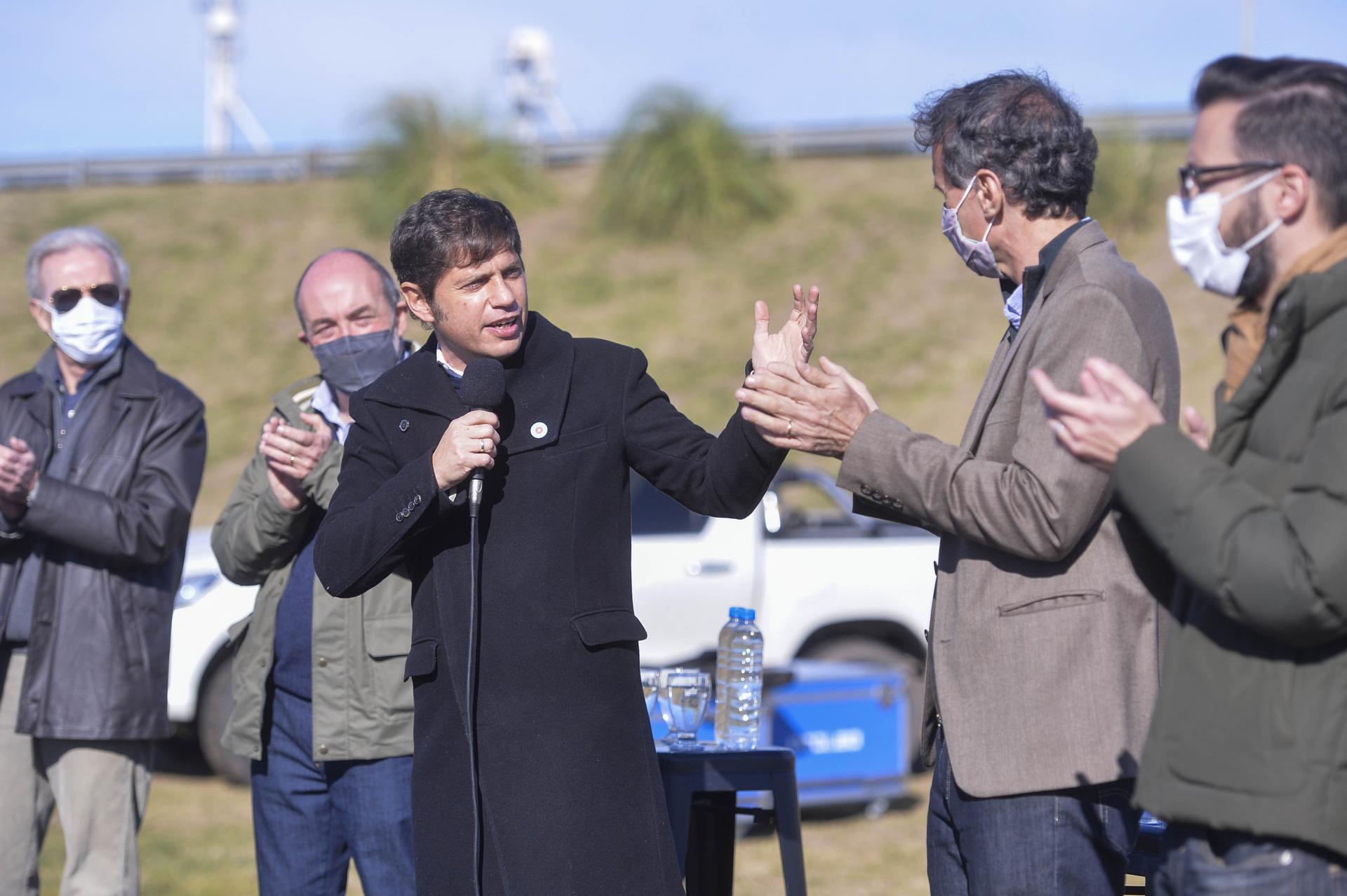 KICILLOF ANUNCIÓ OBRAS PARA LA RECONSTRUCCIÓN DE LA RUTA PROVINCIAL N°6
