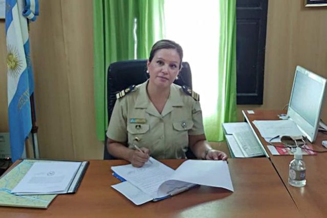 LETICIA DÍAZ SE CONVIRTIÓ EN LA PRIMERA MUJER EN OCUPAR UNA JEFATURA EN PREFECTURA