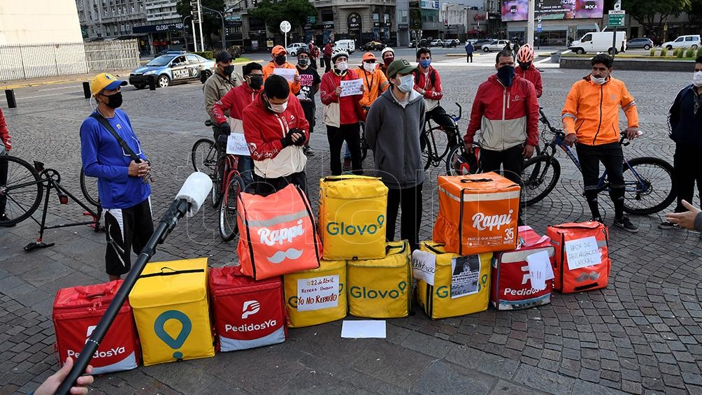 FUERON MULTADAS LAS EMPRESAS GLOVO, RAPPI Y PEDIDOS YA