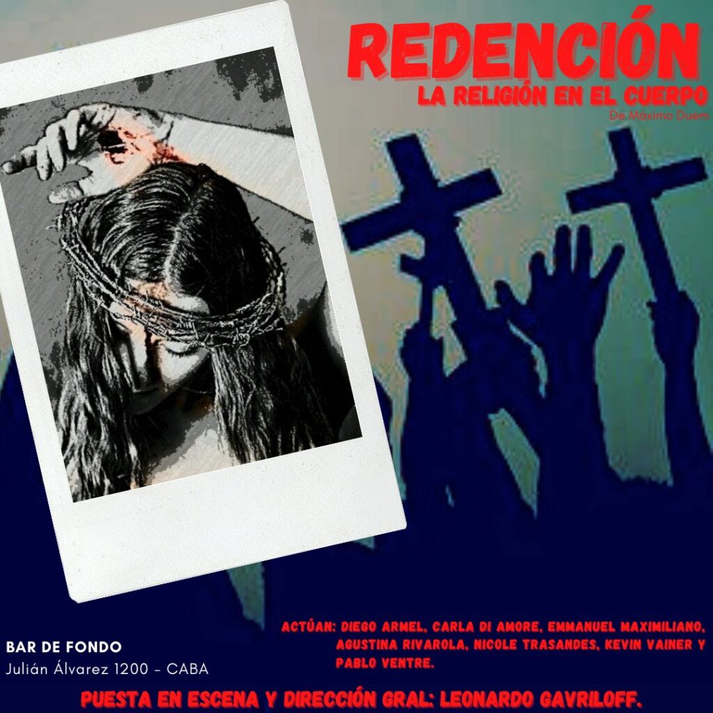 EMMANUEL MAXIMILIANO HABLÓ DE LA OBRA “REDENCIÓN. LA RELIGIÓN EN EL CUERPO”.