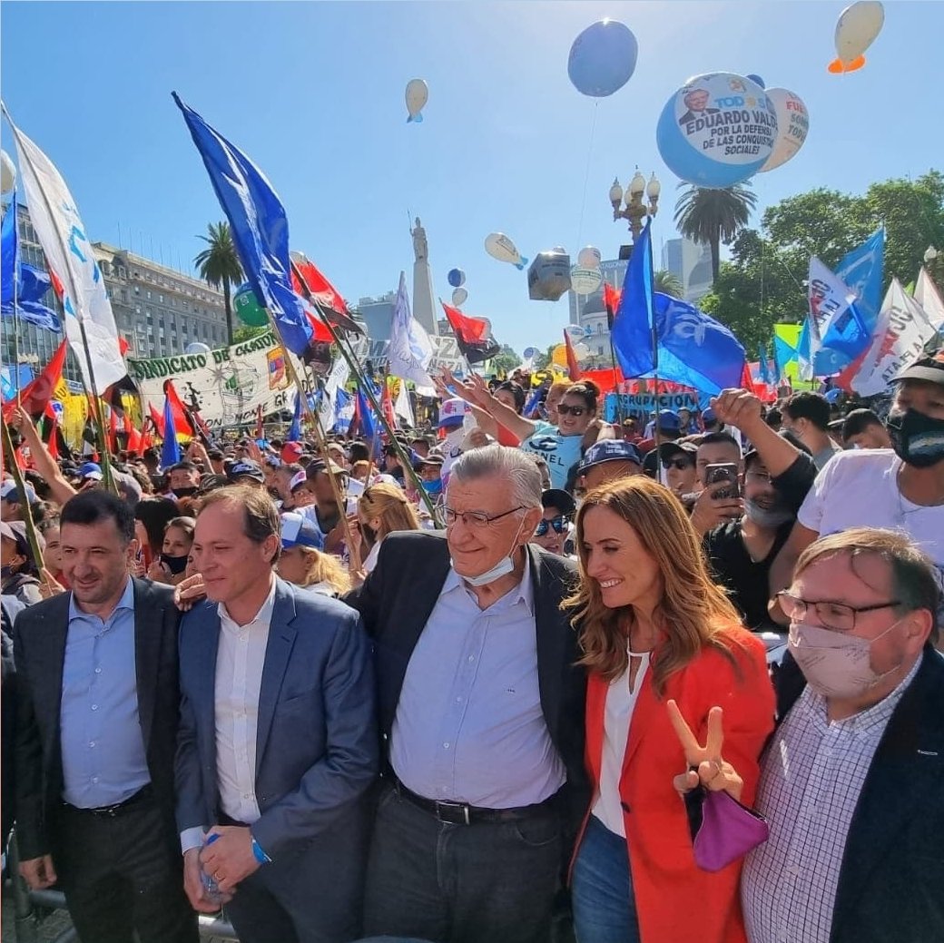 GIOJA: "ESTO NOS RECARGA PILAS PARA SEGUIR LABURANDO"