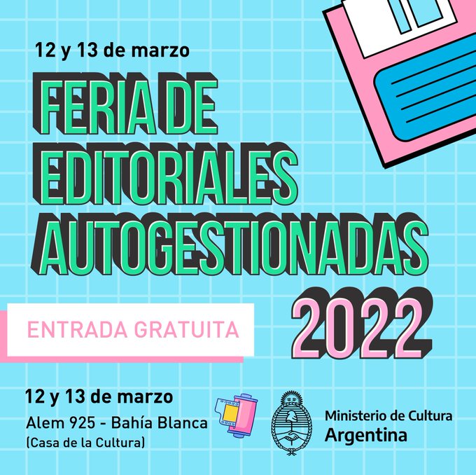 SE REALIZA LA 12VA “FERIA DE EDITORIALES AUTGESTIONADAS” EN BAHÍA BLANCA
