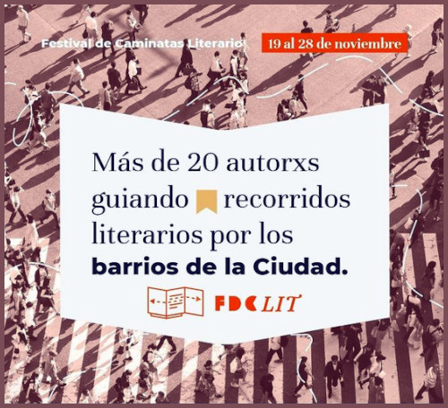SE REALIZA EL 10° FESTIVAL DE CAMINATAS LITERARIAS