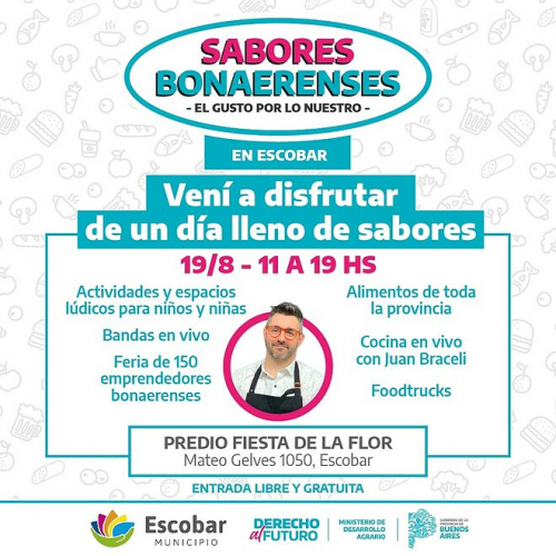 CARLA SEAIN: “LA VARIEDAD DE ALIMENTOS ES UNA CARACTERÍSTICA DE ESTE EVENTO”