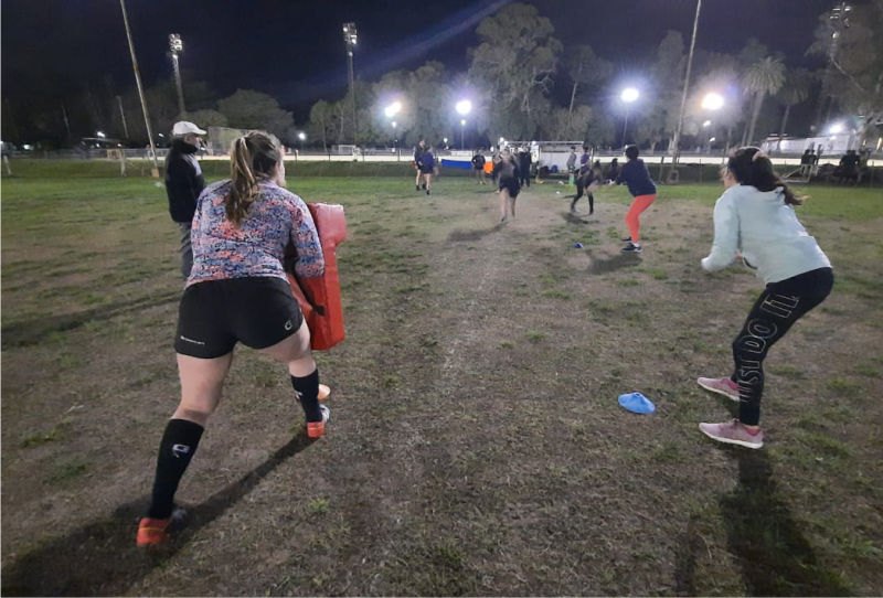 CECILIA VILARDEBÓ:"LA JORNADA DE RUGBY ES UNA INVITACIÓN PARA QUE LO VEAN Y SE SUMEN"