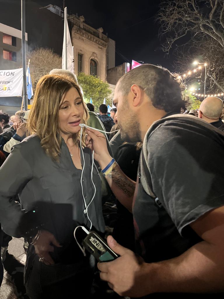 FLORENCIA SAINTOUT: “ESTO VA A SEGUIR PASANDO MIENTRAS NO PAREN”