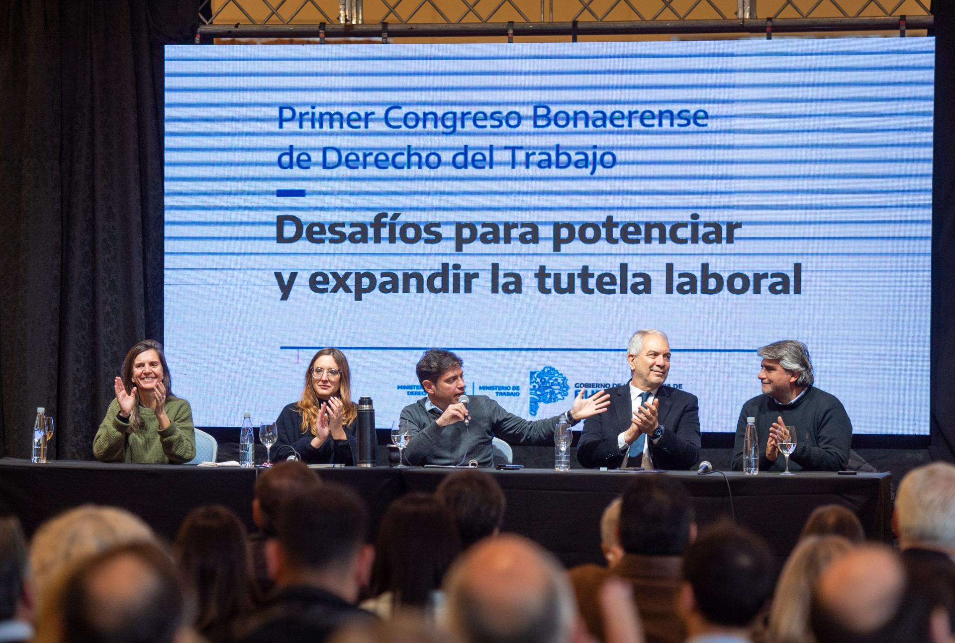 AXEL KICILLOF ANUNCIÓ AL NUEVO MINISTRO DE TRABAJO