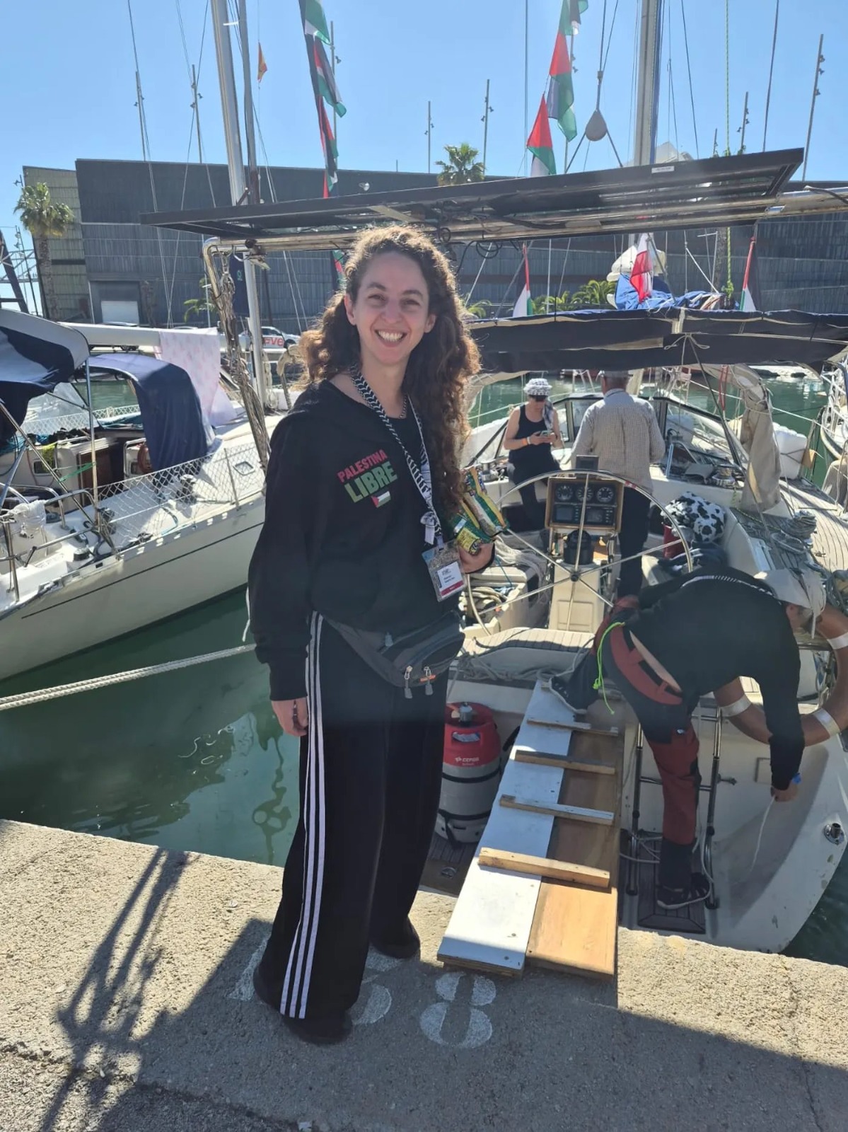 PARTIÓ UNA FLOTILLA DE AYUDA HUMANITARIA A GAZA