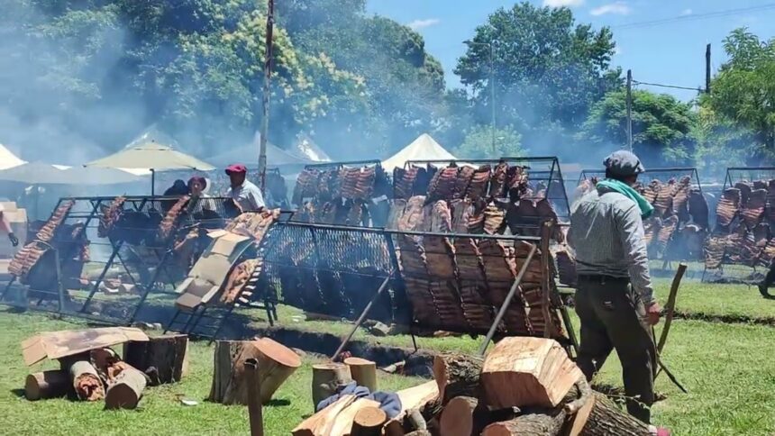 FIESTA DEL COSTILLAR CRIOLLO: URIBELARREA SE PREPARA PARA BATIR RÉCORDS