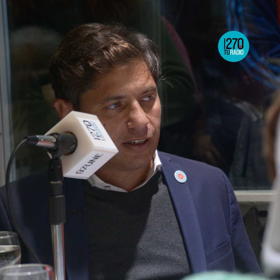 AXEL KICILLOF: “LA DEMOCRACIA ESTÁ EN PELIGRO”