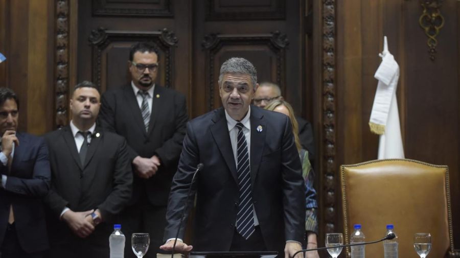 JORGE MACRI JURÓ COMO JEFE DE GOBIERNO