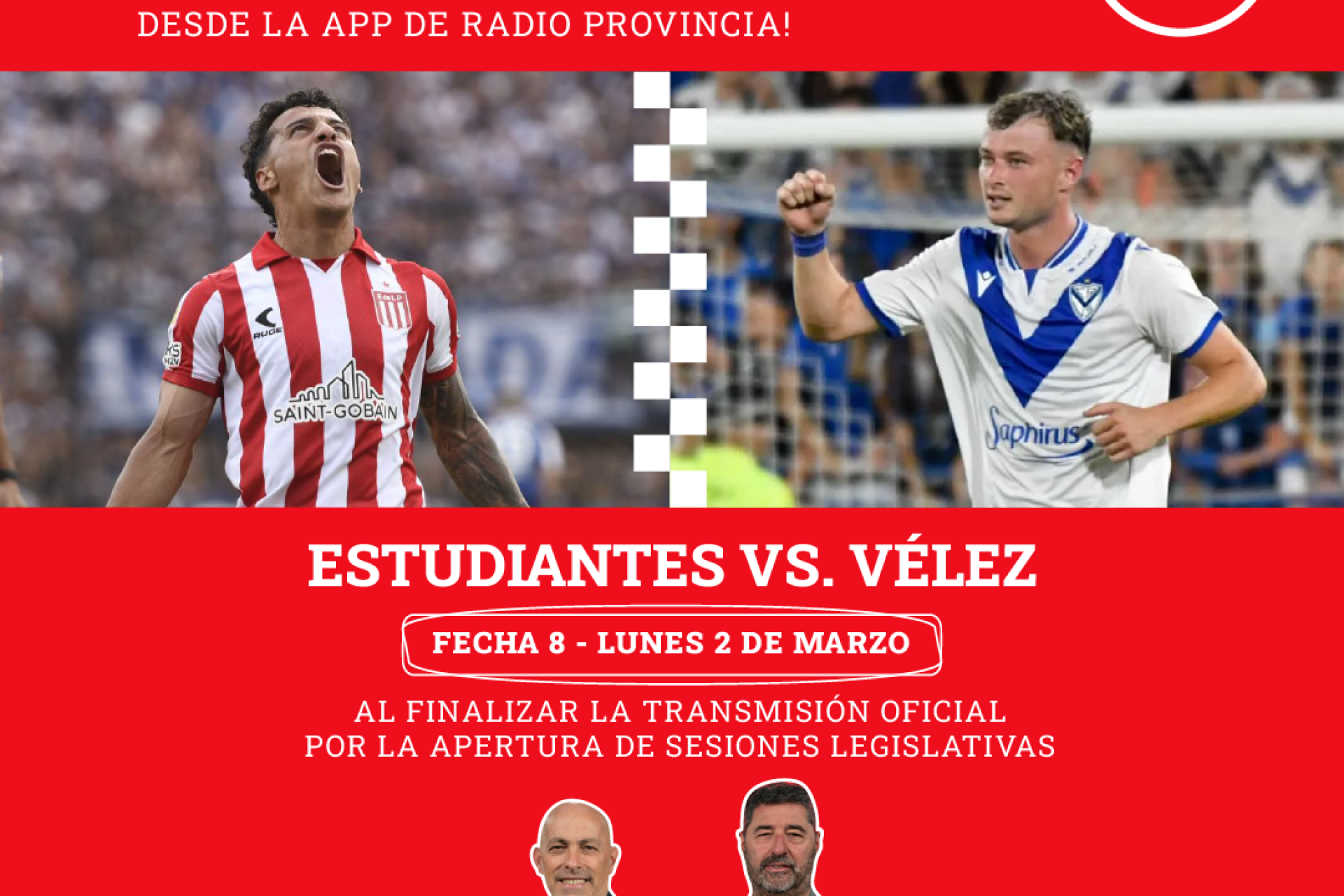 ESTUDIANTES VS. VÉLEZ