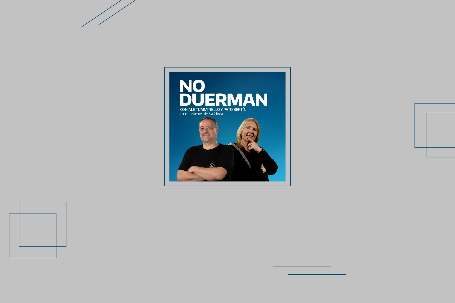 NO DUERMAN