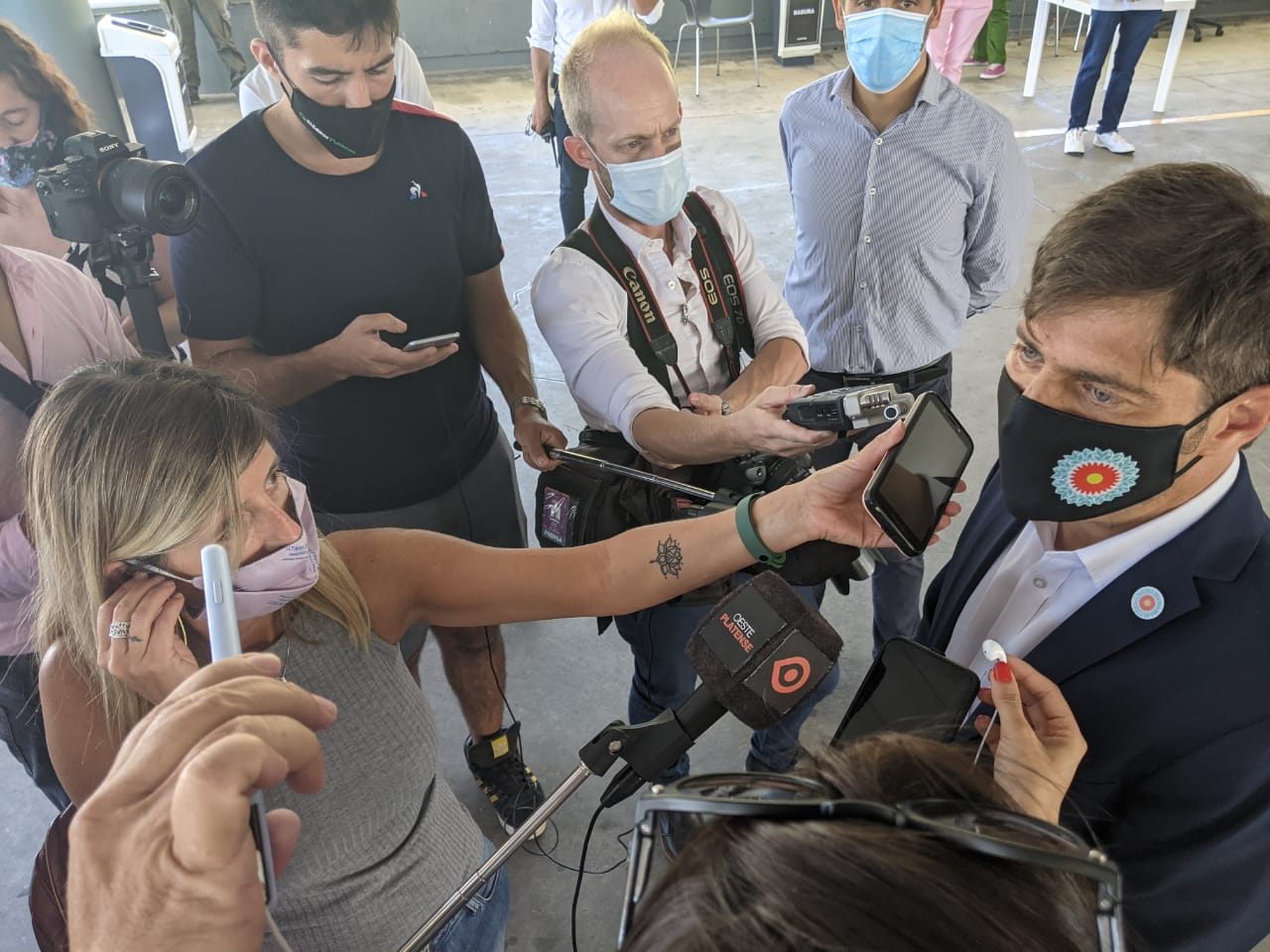 AXEL KICILLOF “NO PUEDE HABER PRIVILEGIOS EN LA CAMPAÑA DE VACUNACIÓN”