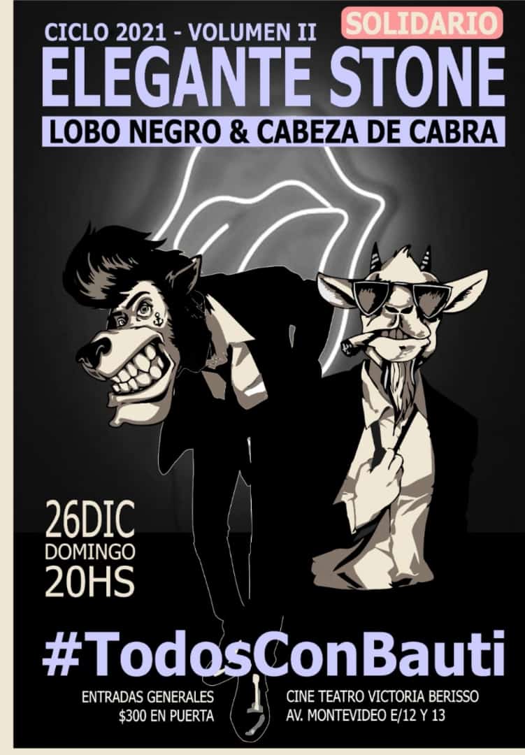 #TODOSCONBAUTI, RECITAL SOLIDARIO PARA COMPRAR UN MEDICAMENTO