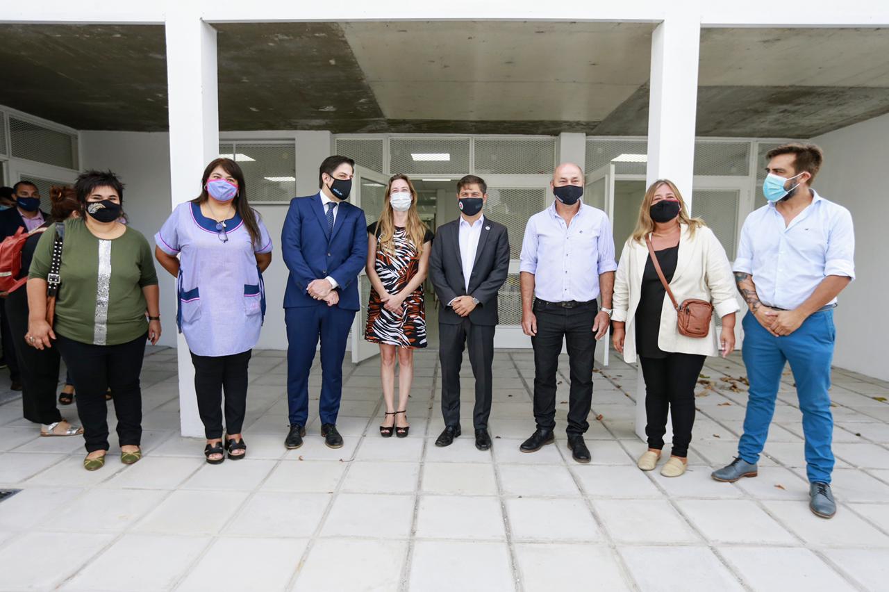 KICILLOF, TROTTA Y VILA VISITARON EL JARDÍN JUANA MANSO DE ENSENADA