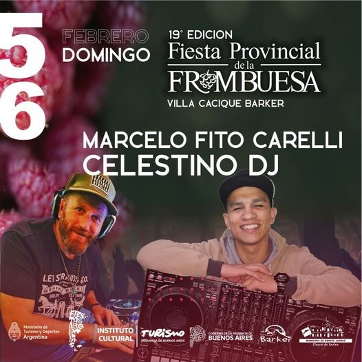 TODO LISTO EN BENITO JUÁREZ PARA LA FIESTA PROVINCIAL DE LA FRAMBUESA