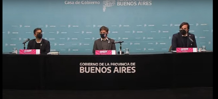 KICILLOF ANUNCIÓ LA EXTENSIÓN DE LA VACUNACIÓN LIBRE A LOS GRUPOS PRIORIZADOS