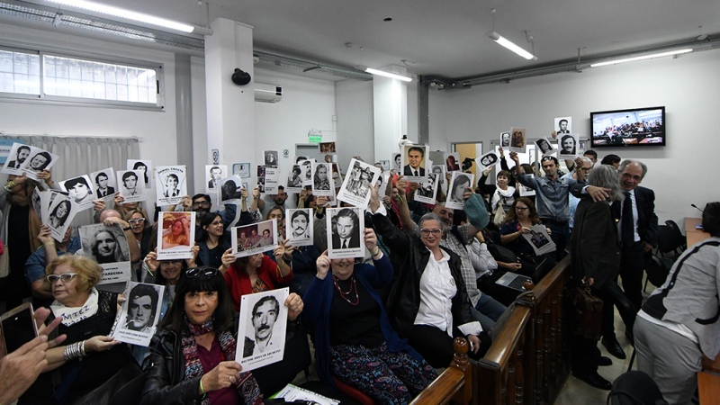 CINCO REPRESORES CONDENADOS A PRISIÓN PERPETUA POR DELITOS DE LESA HUMANIDAD