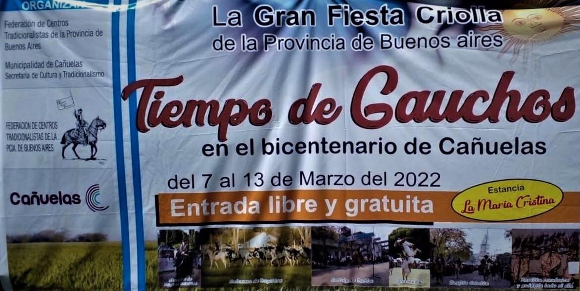 DOS SEMANAS A PURO FESTEJO CRIOLLO EN CAÑUELAS