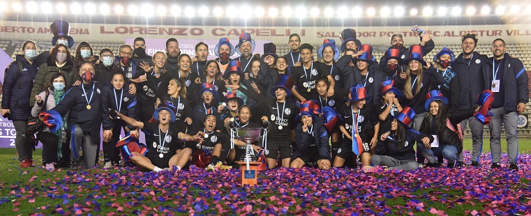 MEDINA: "HACE AÑOS QUE SAN LORENZO APUESTA POR EL FÚTBOL FEMENINO Y ESO DA BUENOS RESULTADOS"