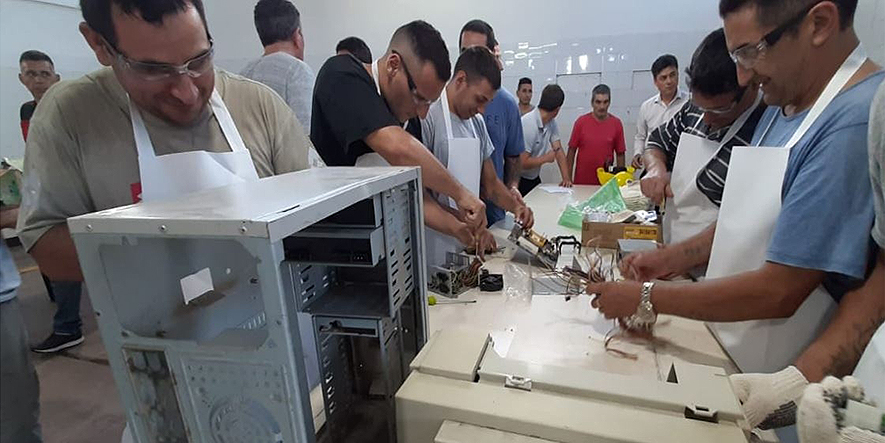DESTACAN LA IMPORTANCIA DEL PROGRAMA PROVINCIAL DE DESARME TECNOLÓGICO