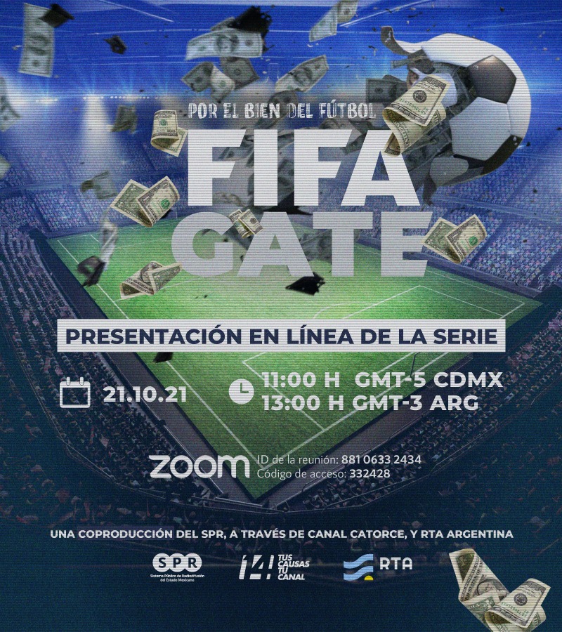 LA TV PÚBLICA ESTRENARÁ "FIFAGATE, POR EL BIEN DEL FÚTBOL"