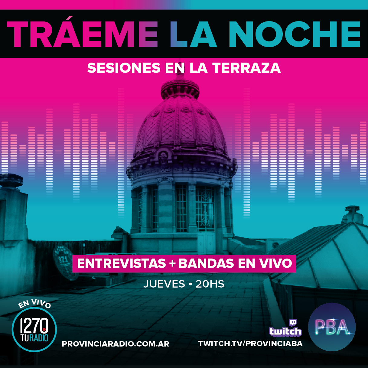 SE VIENE OTRA NOCHE DE MÚSICA EN VIVO EN RADIO PROVINCIA