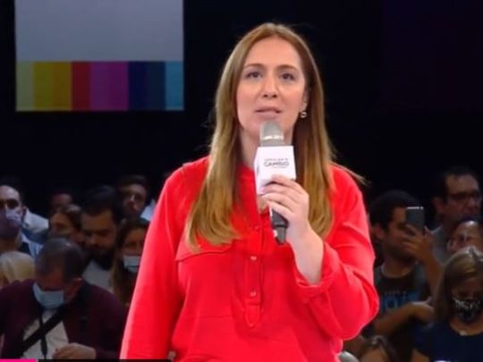 MARÍA EUGENIA VIDAL: "LOS ARGENTINOS NO TIENEN DUEÑO"