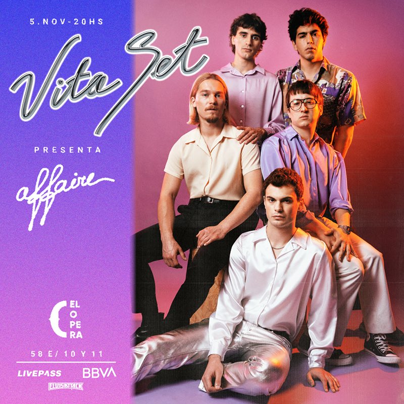 VITA SET LANZA SU ALBUM EN EL TEATRO OPERA DE LA PLATA