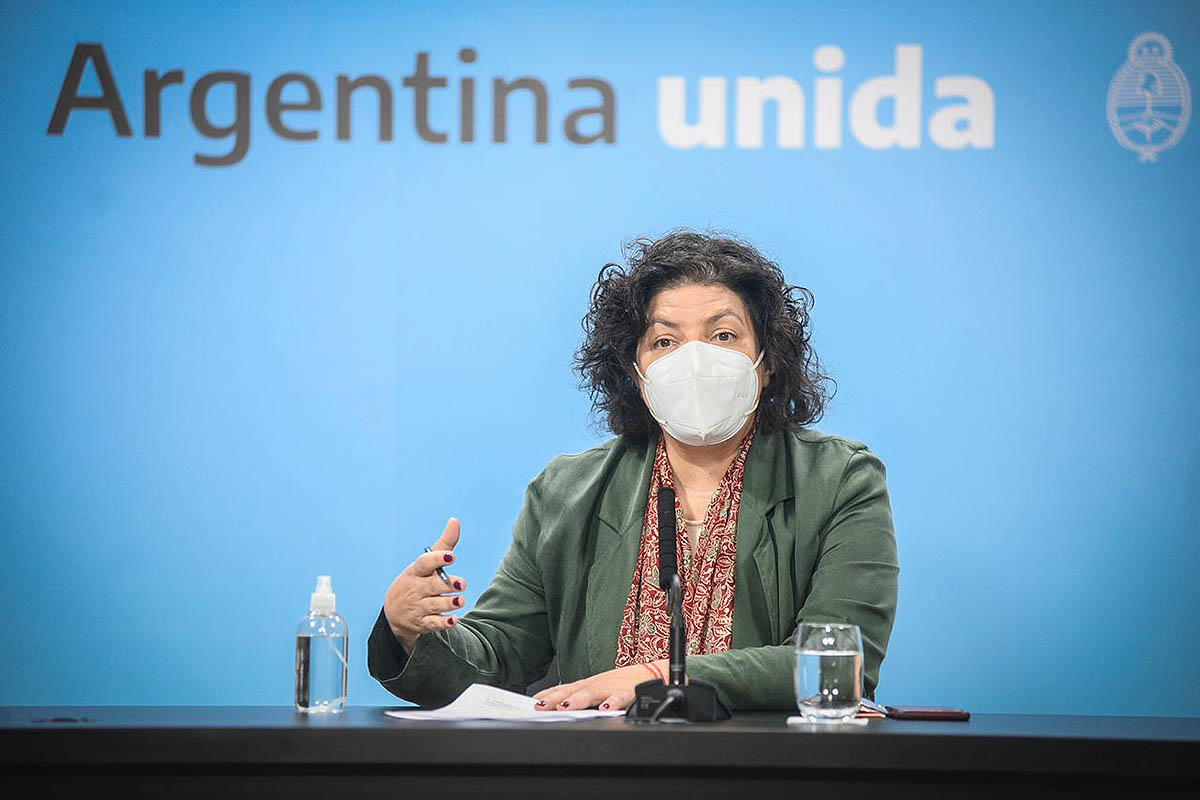 CARLA VIZZOTTI: “A PARTIR DE DICIEMBRE HABRÁ REFUERZOS DE VACUNAS”